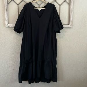 Super comfy ruffle bottom dress 3X